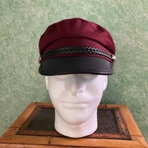 NOLLIA burugndy fishermen’s cap